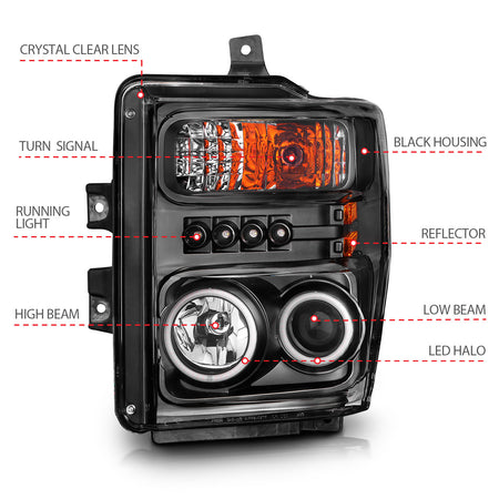 ANZO USA 111168 - Headlight Set