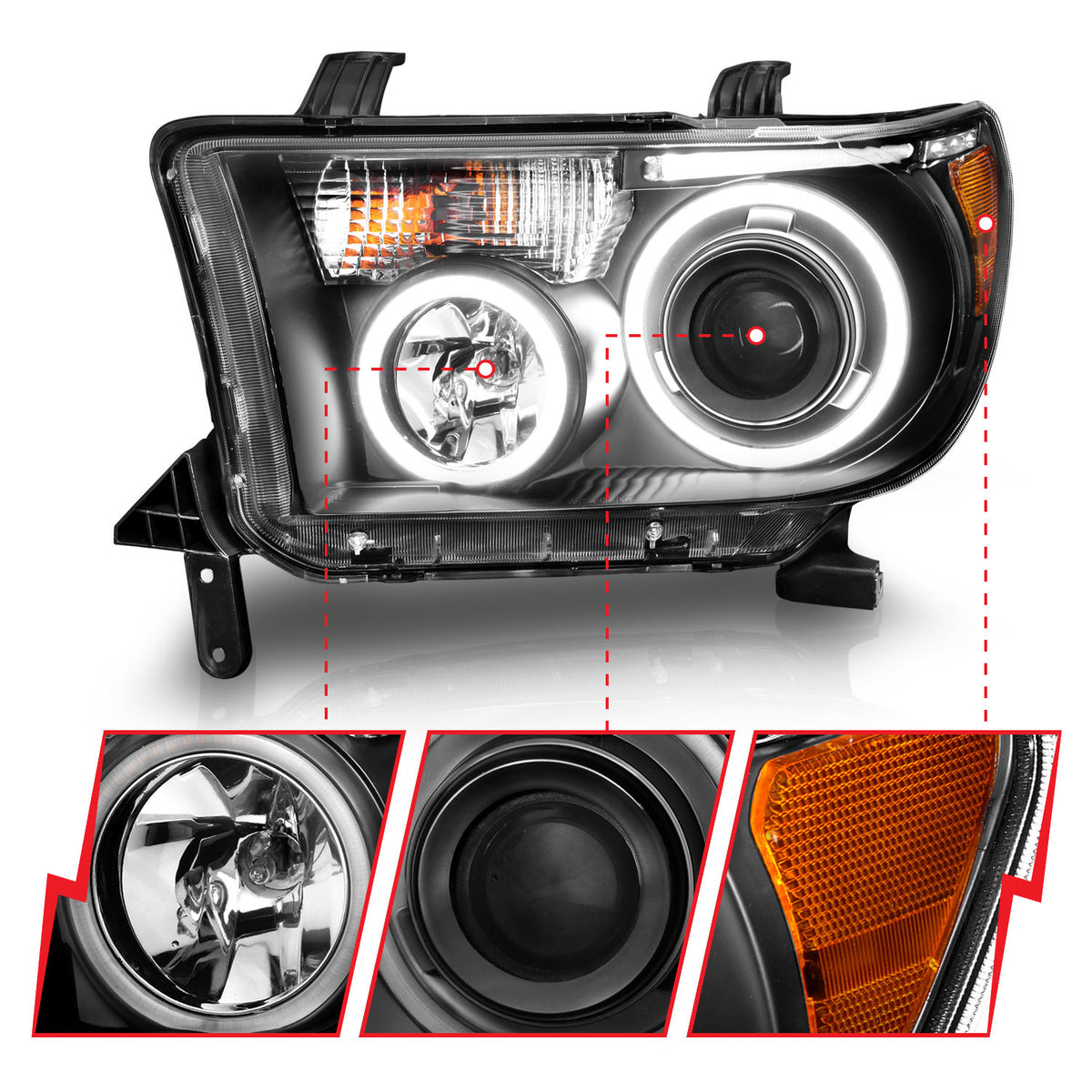 ANZO USA 111174 - Headlight Set