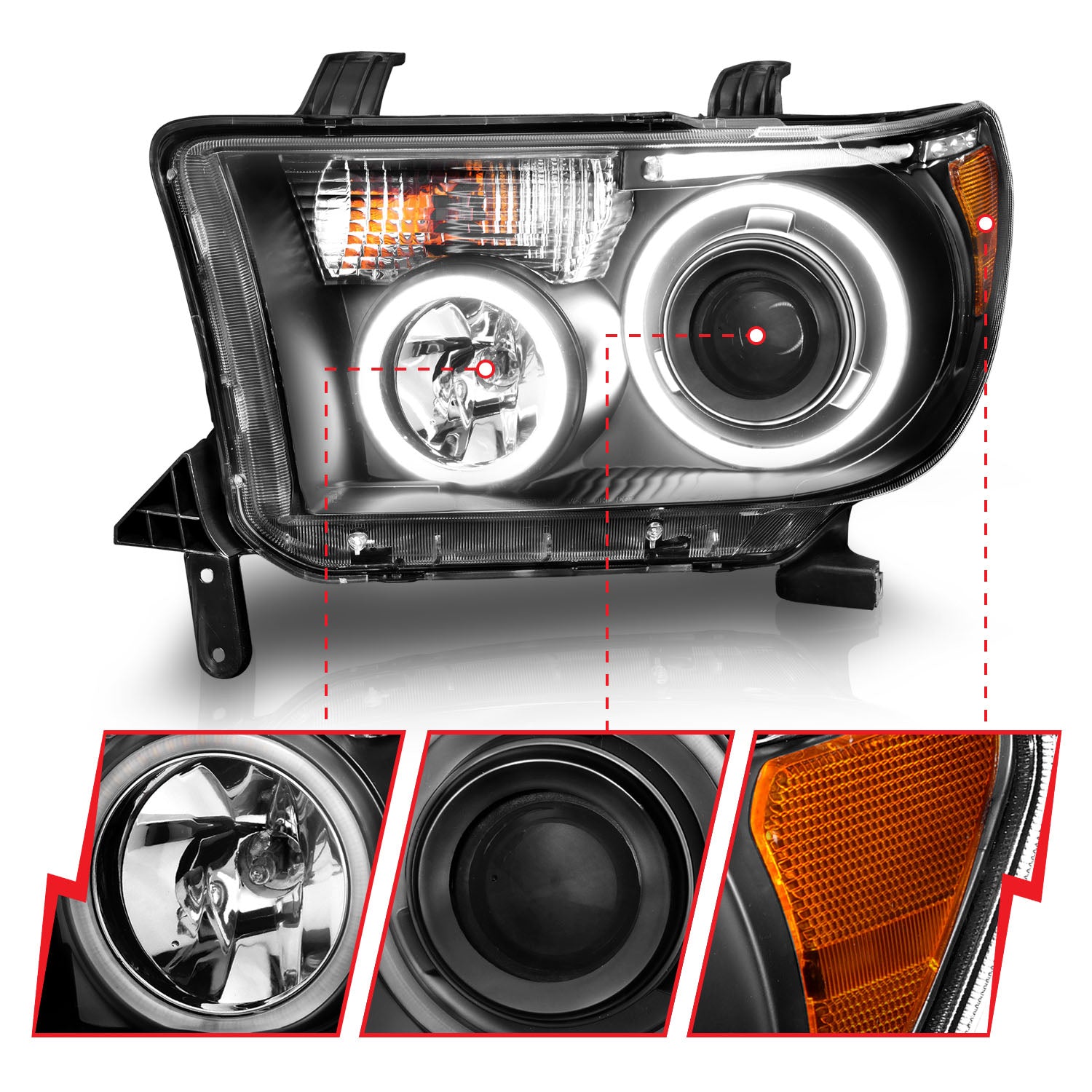 ANZO USA 111174 - Headlight Set