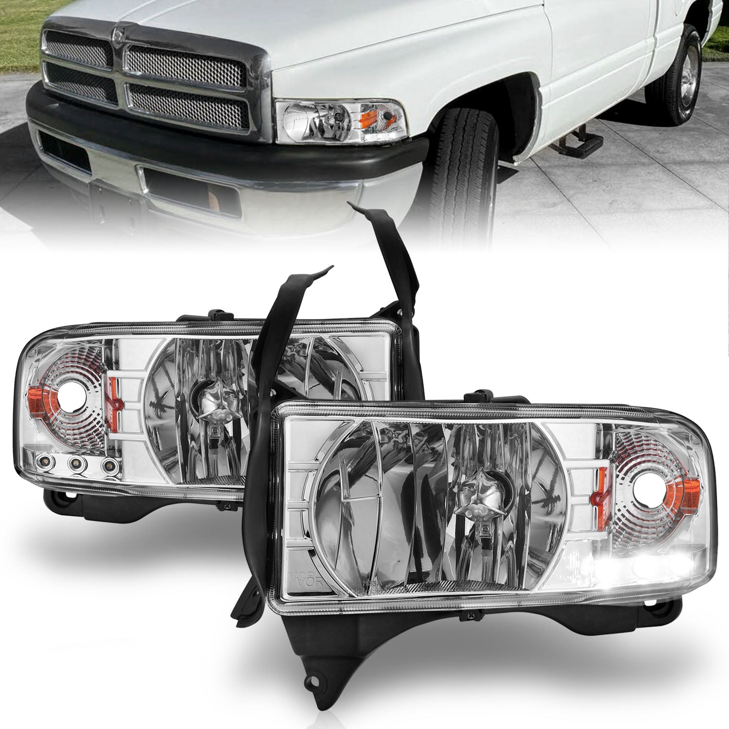 ANZO USA 111206 - Headlight Set