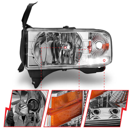 ANZO USA 111206 - Headlight Set