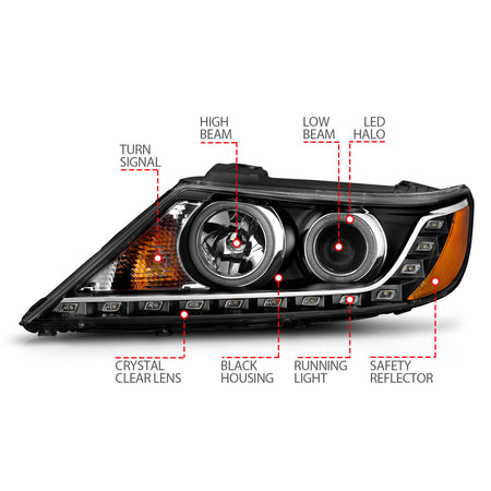 ANZO USA 111248 - Headlight Set