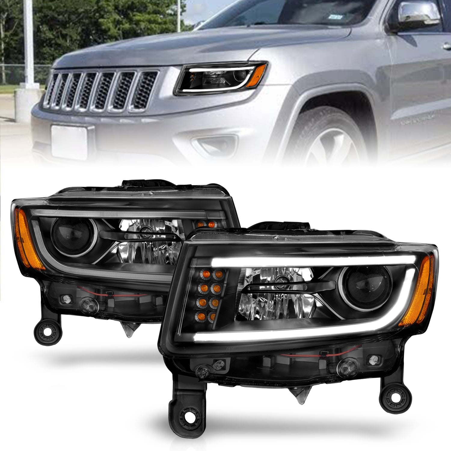 ANZO USA Electrical Lighting and Body ANZO USA 111329 Headlight Set