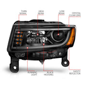 ANZO USA Electrical Lighting and Body ANZO USA 111329 Headlight Set