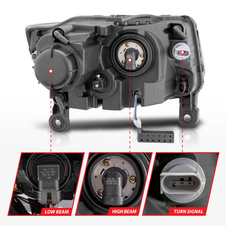 ANZO USA 111329 - Headlight Set