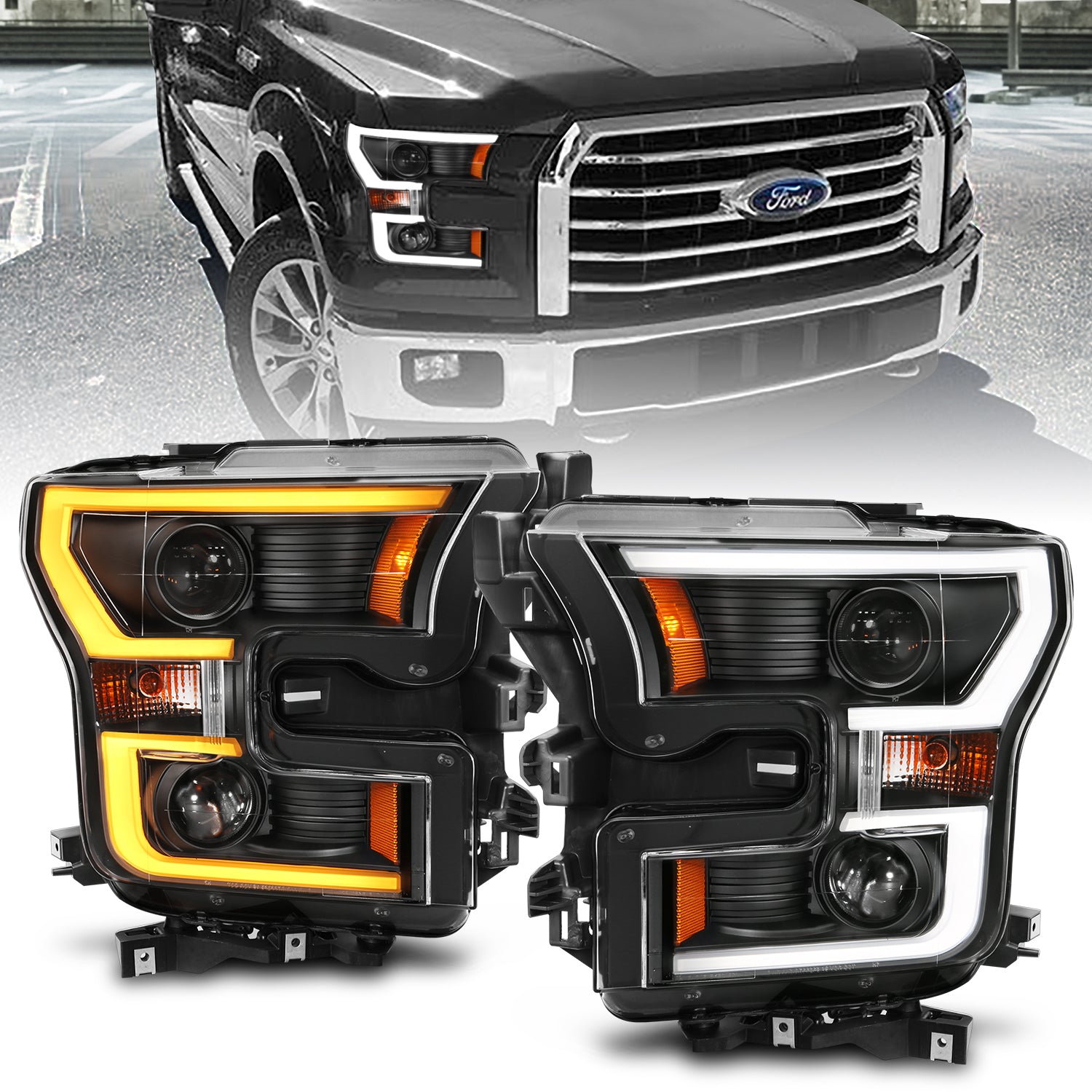 ANZO USA 111357 - Headlight Set