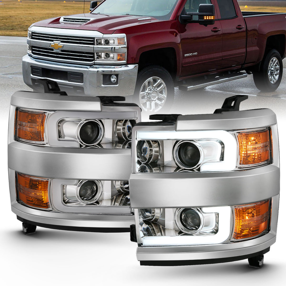 ANZO USA 111360 - Headlight Set