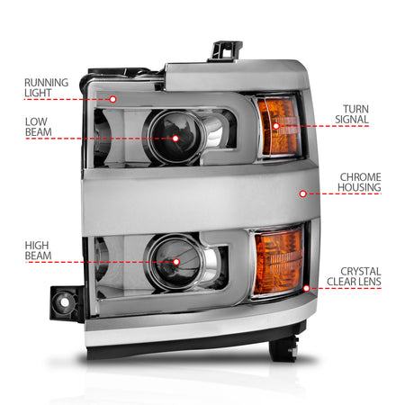 ANZO USA 111366 - Headlight Set