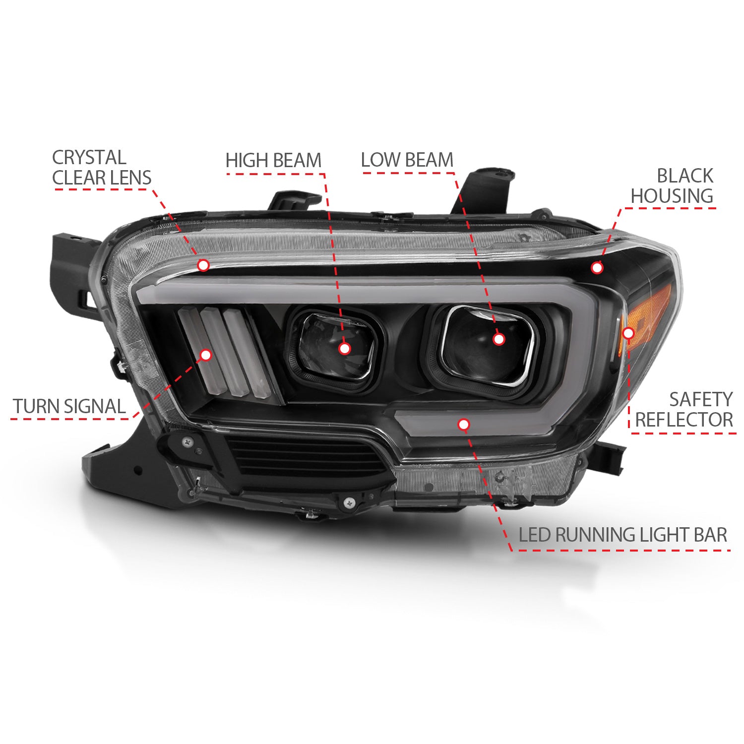 ANZO USA 111379 - Headlight Set