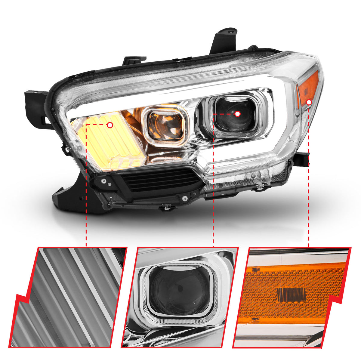 ANZO USA 111380 - Headlight Set