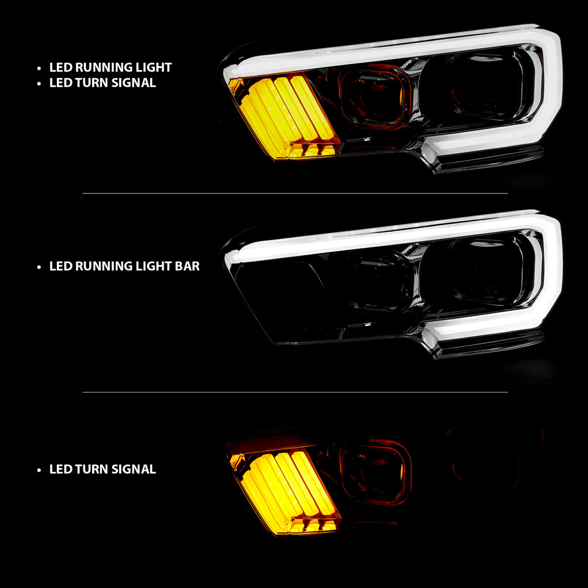 ANZO USA 111380 - Headlight Set