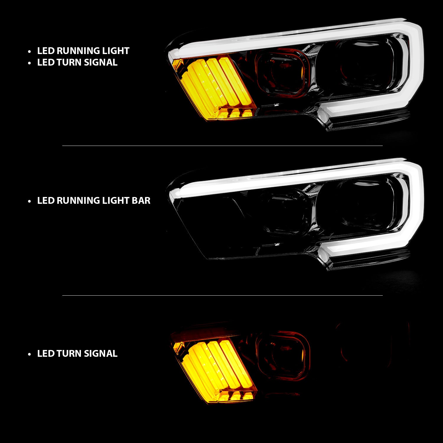 ANZO USA 111380 - Headlight Set