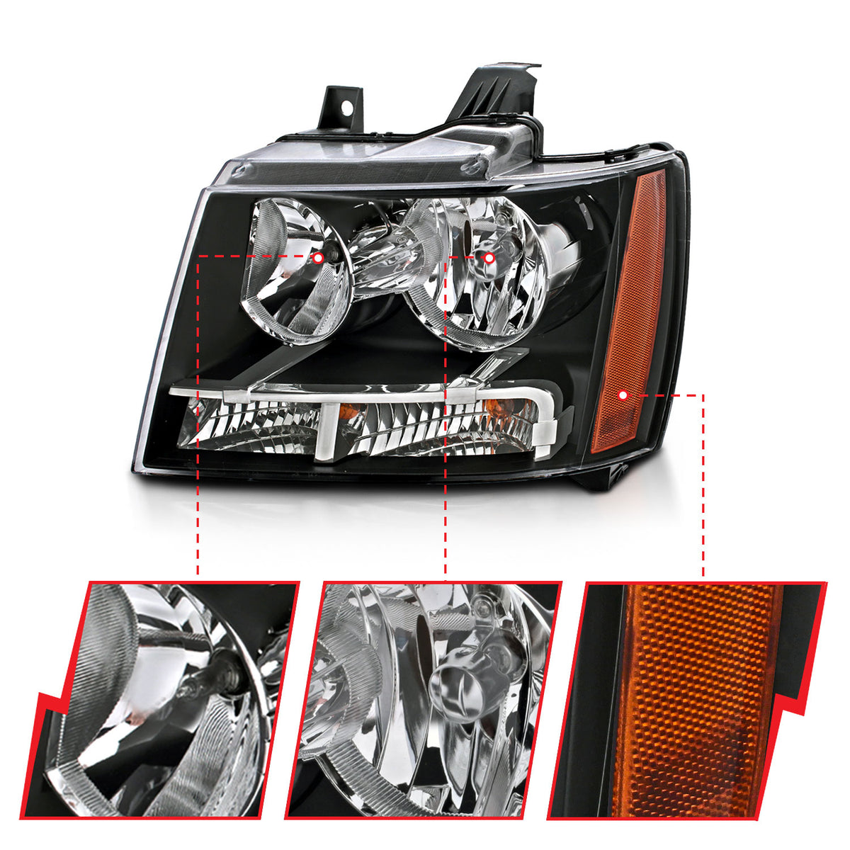 ANZO USA 111392 - Headlight Set