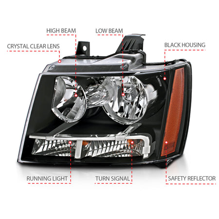 ANZO USA 111392 - Headlight Set