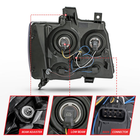 ANZO USA 111392 - Headlight Set
