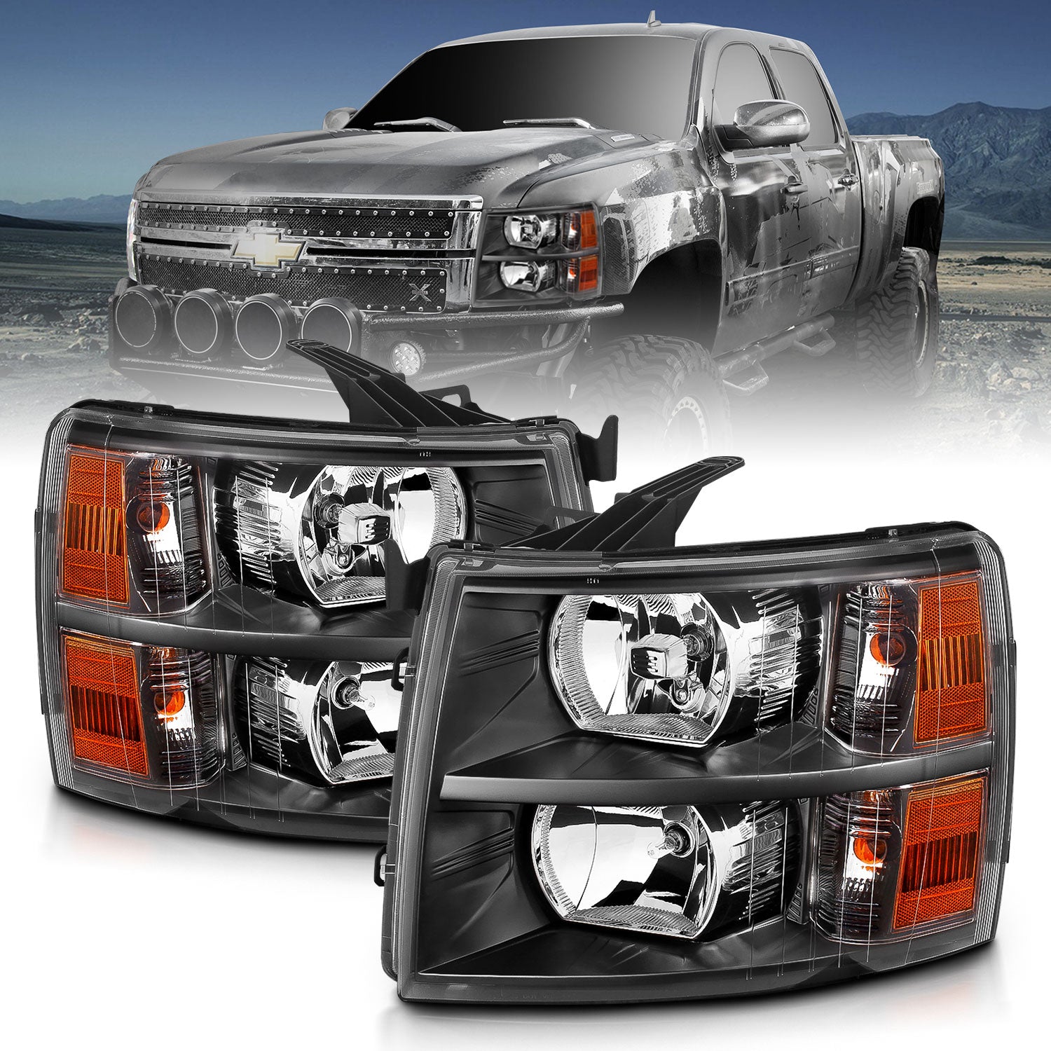 ANZO USA 111393 - Headlight Set