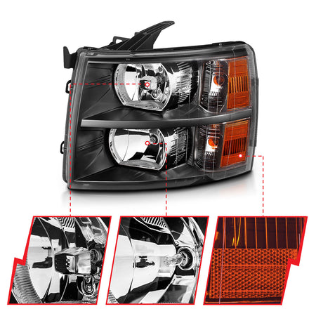 ANZO USA 111393 - Headlight Set