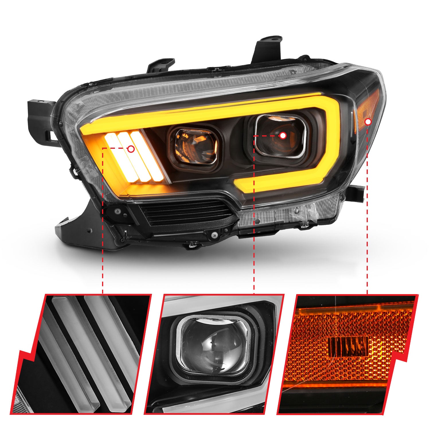 ANZO USA 111397 - Headlight Set
