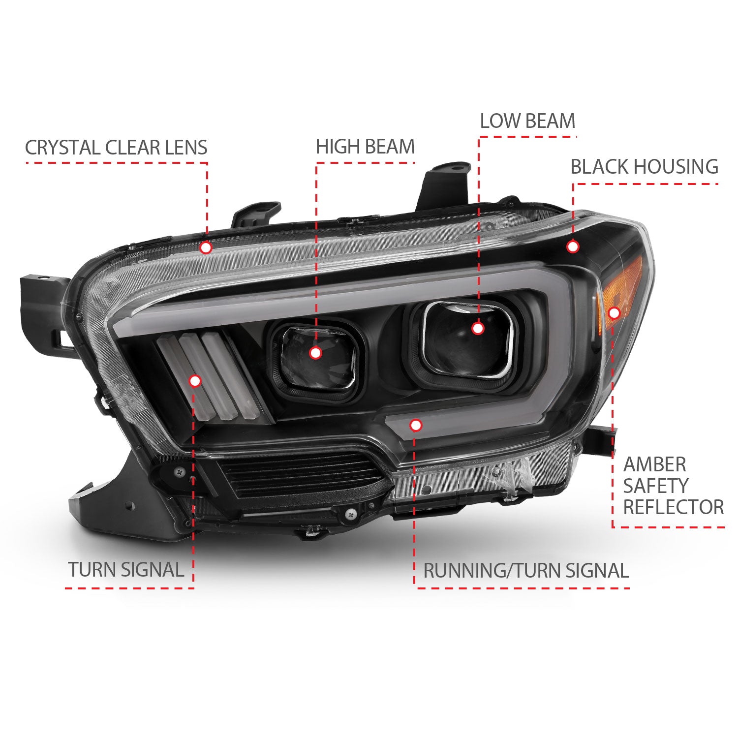 ANZO USA 111397 - Headlight Set
