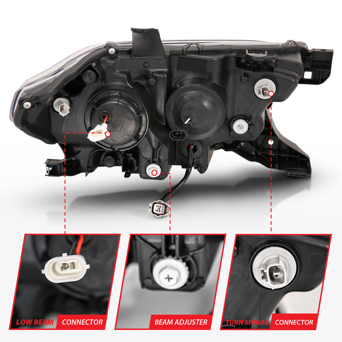 ANZO USA 111397 - Headlight Set