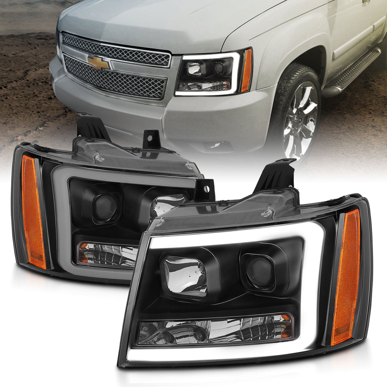 ANZO USA 111402 - Headlight Set