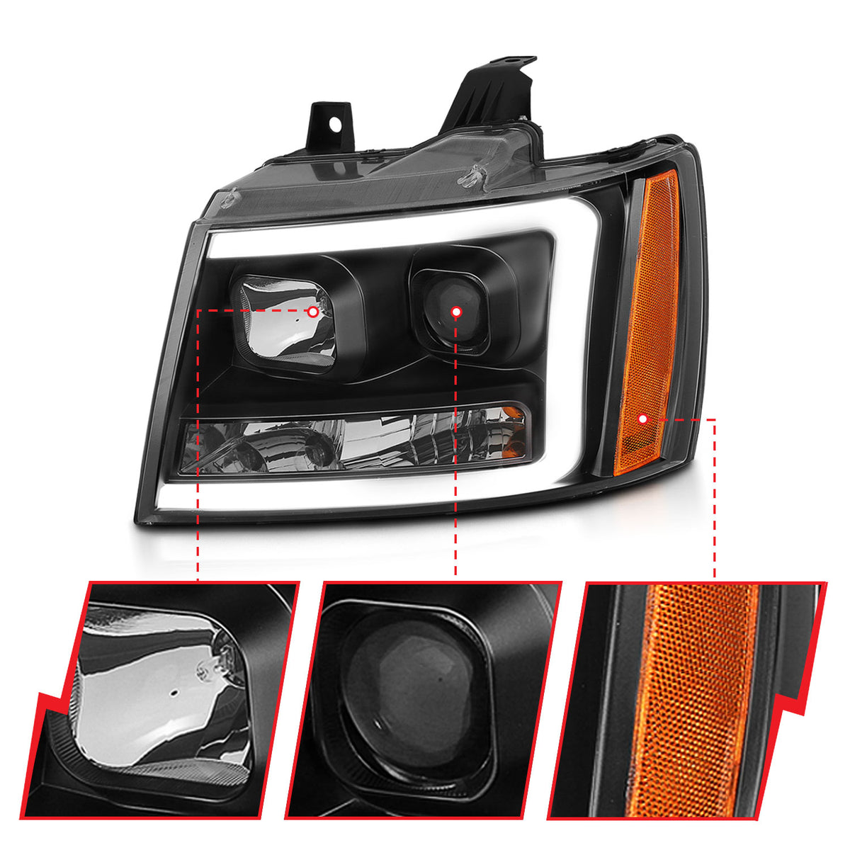 ANZO USA 111402 - Headlight Set
