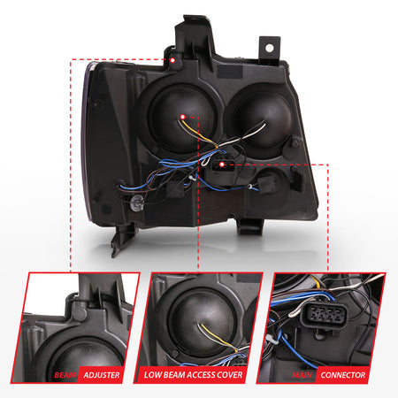 ANZO USA 111402 - Headlight Set