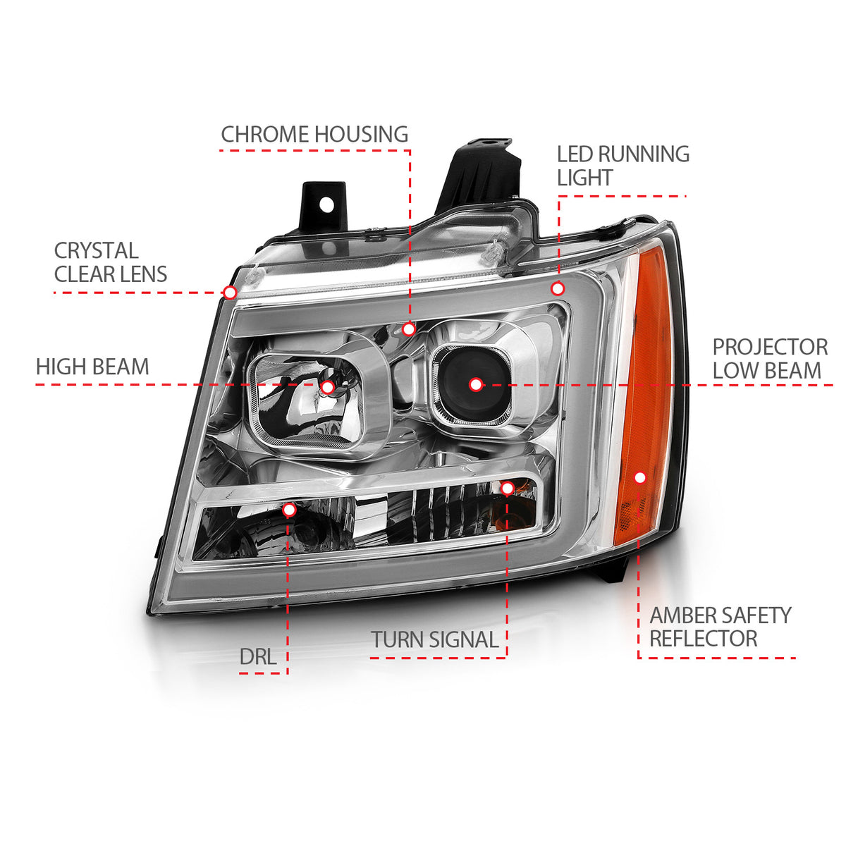 ANZO USA 111403 - Headlight Set