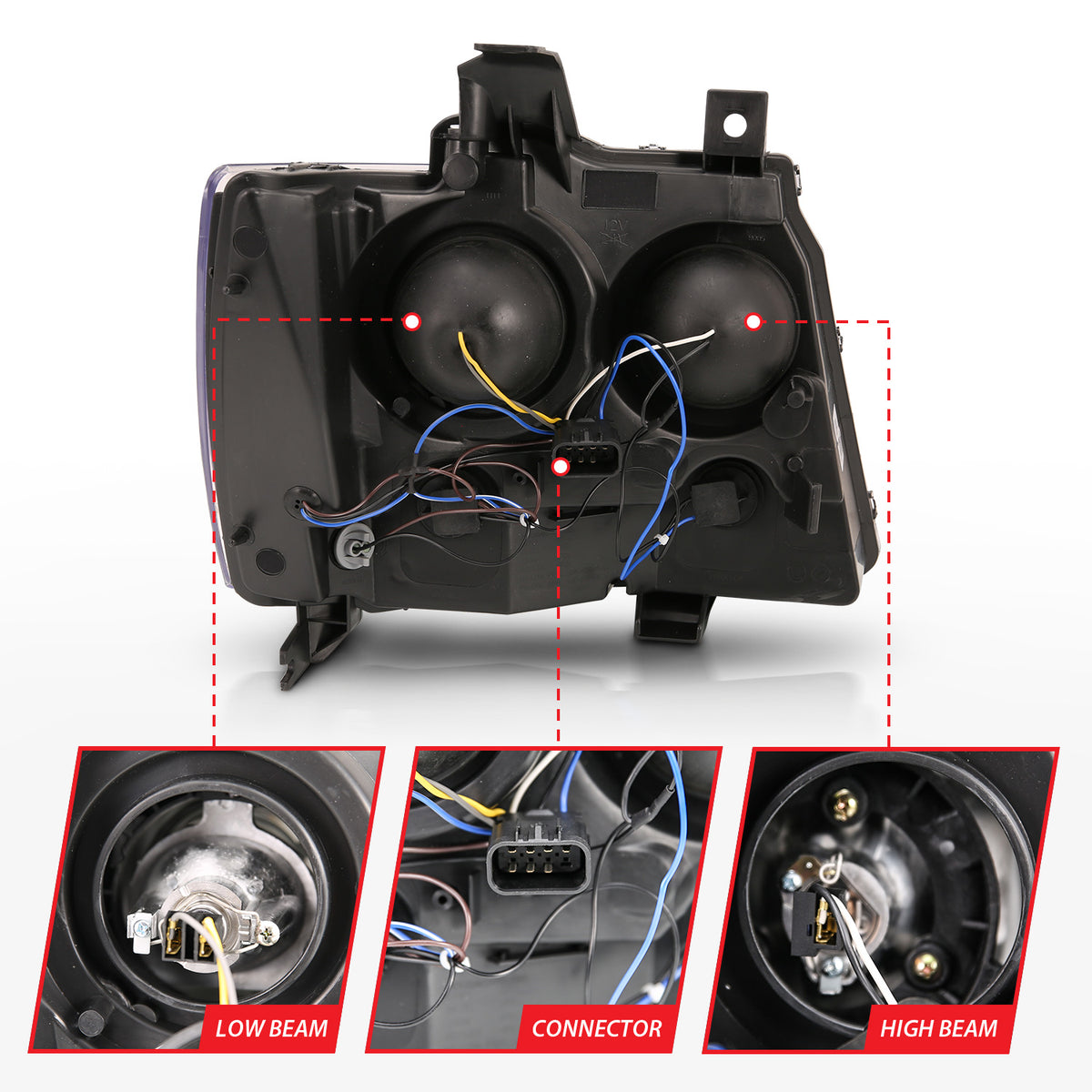 ANZO USA 111403 - Headlight Set