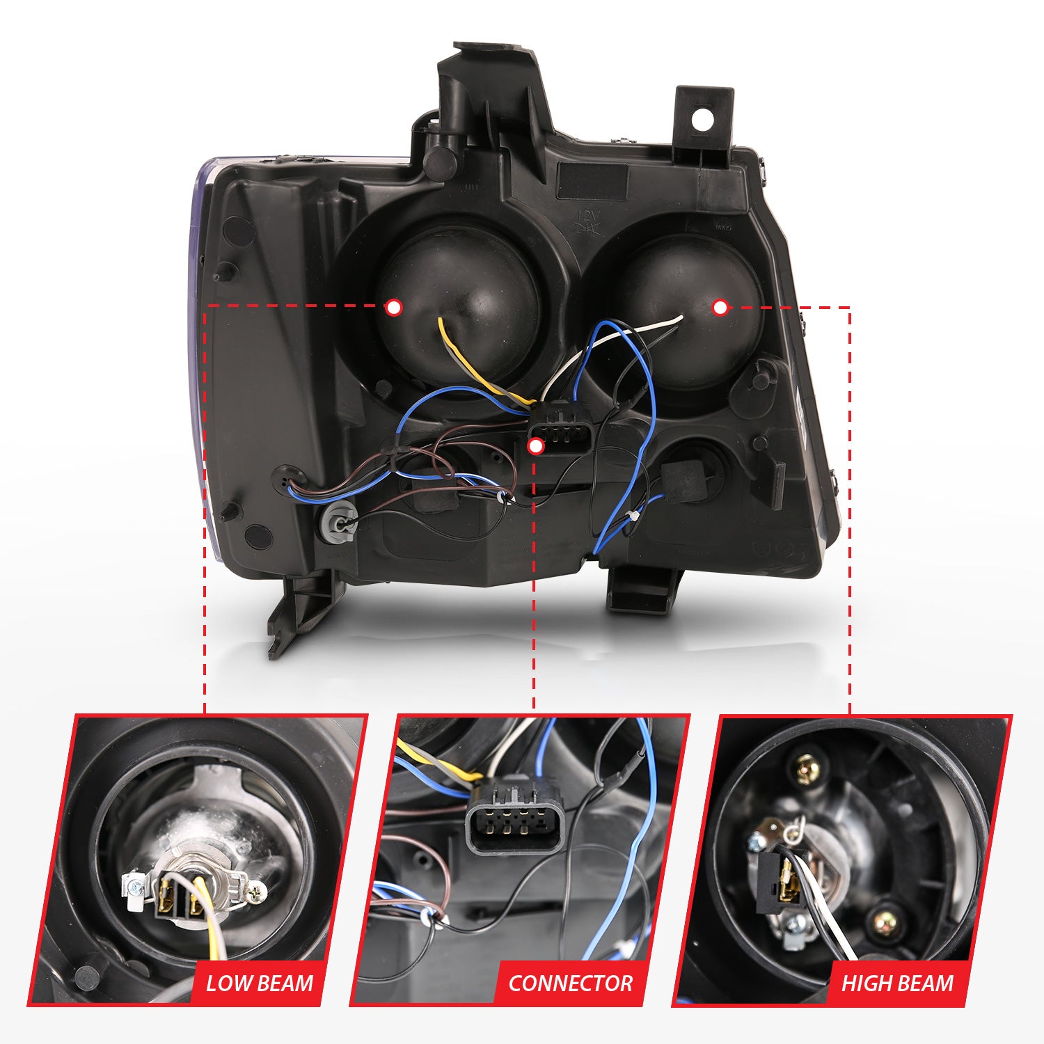 ANZO USA 111403 - Headlight Set
