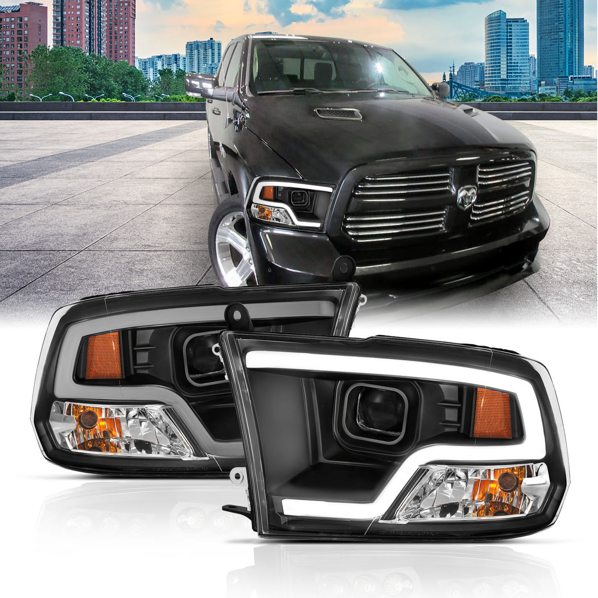 ANZO USA 111404 - Headlight Set