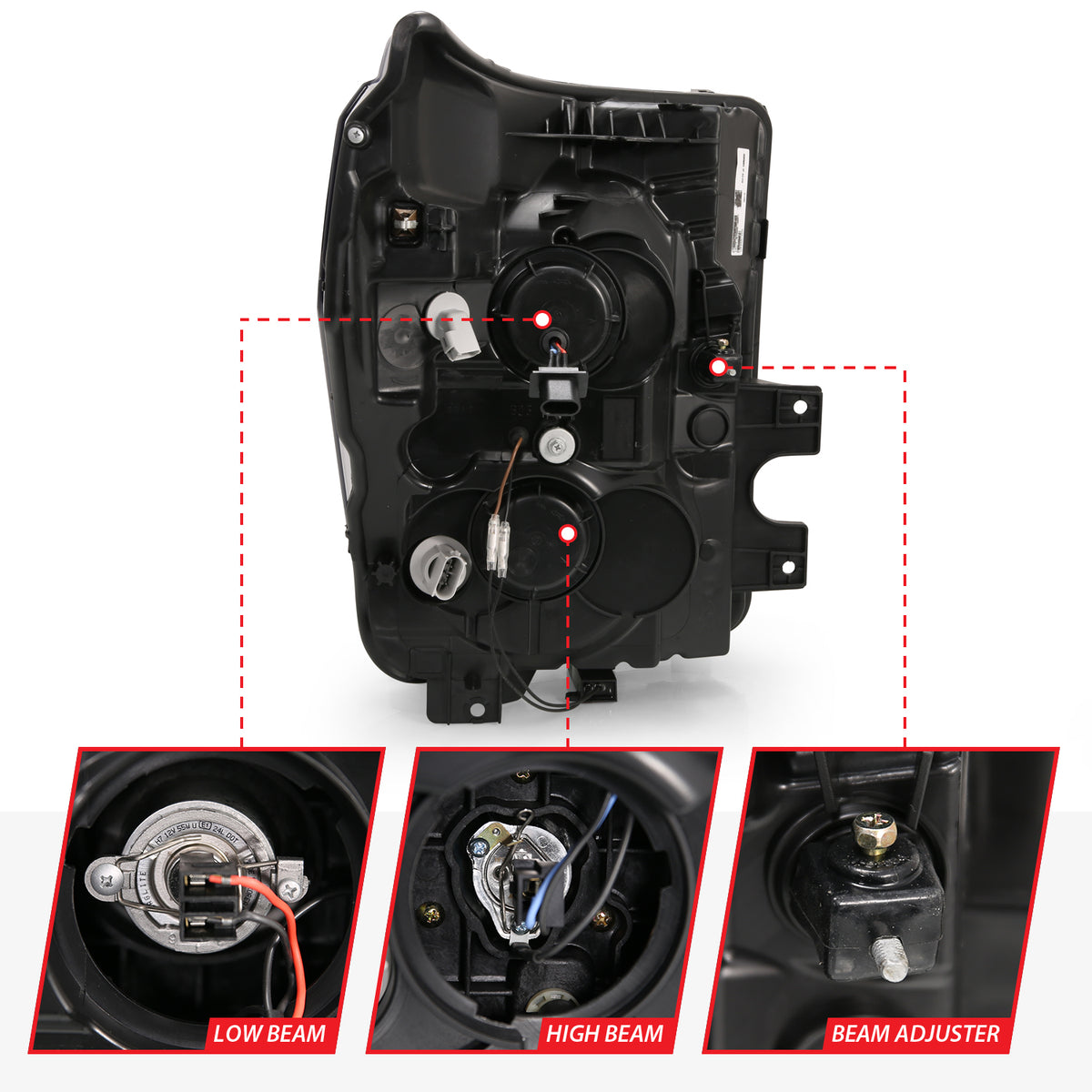 ANZO USA 111406 - Headlight Set