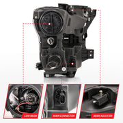 ANZO USA Electrical Lighting and Body ANZO USA 111408 Headlight Set