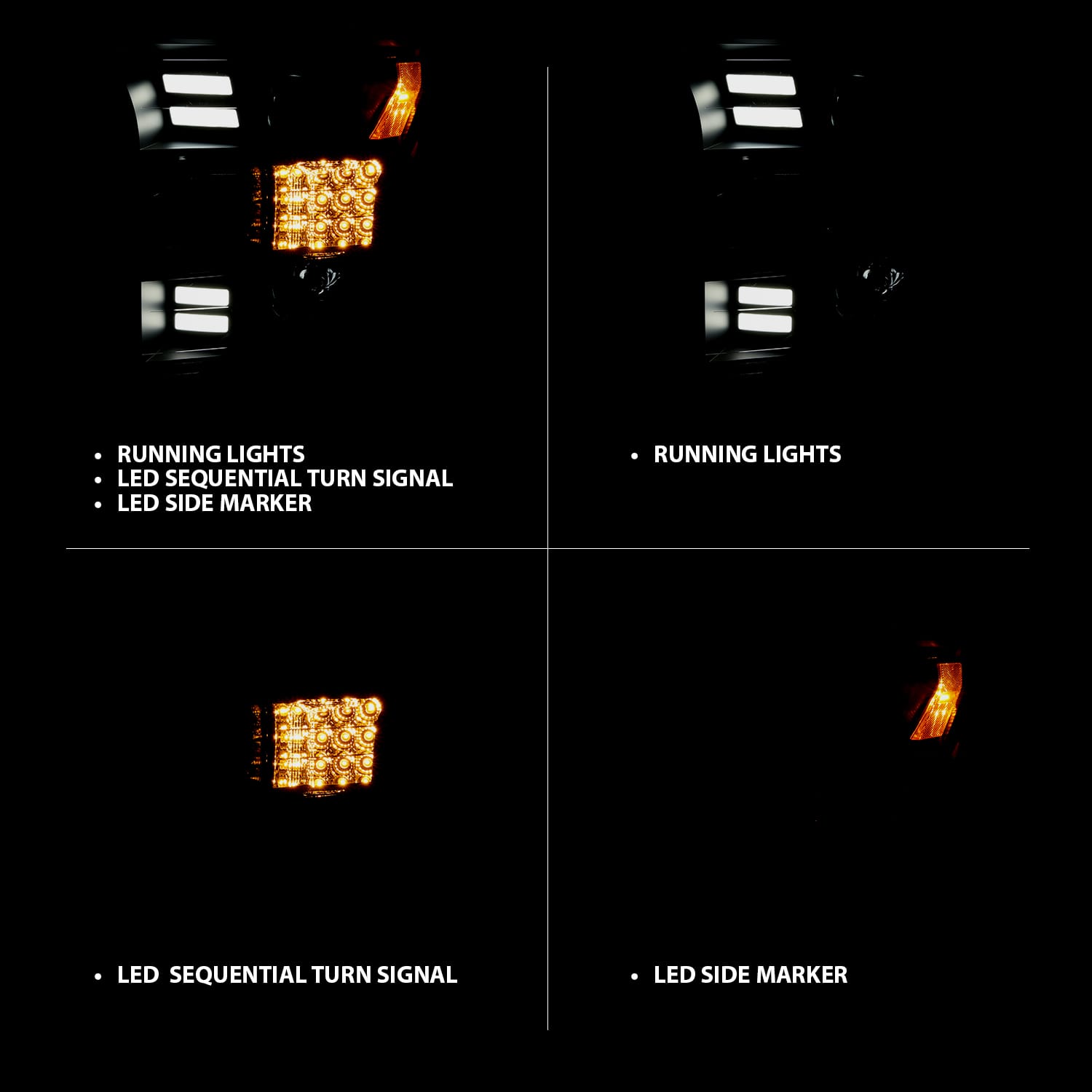 ANZO USA Electrical Lighting and Body ANZO USA 111408 Headlight Set