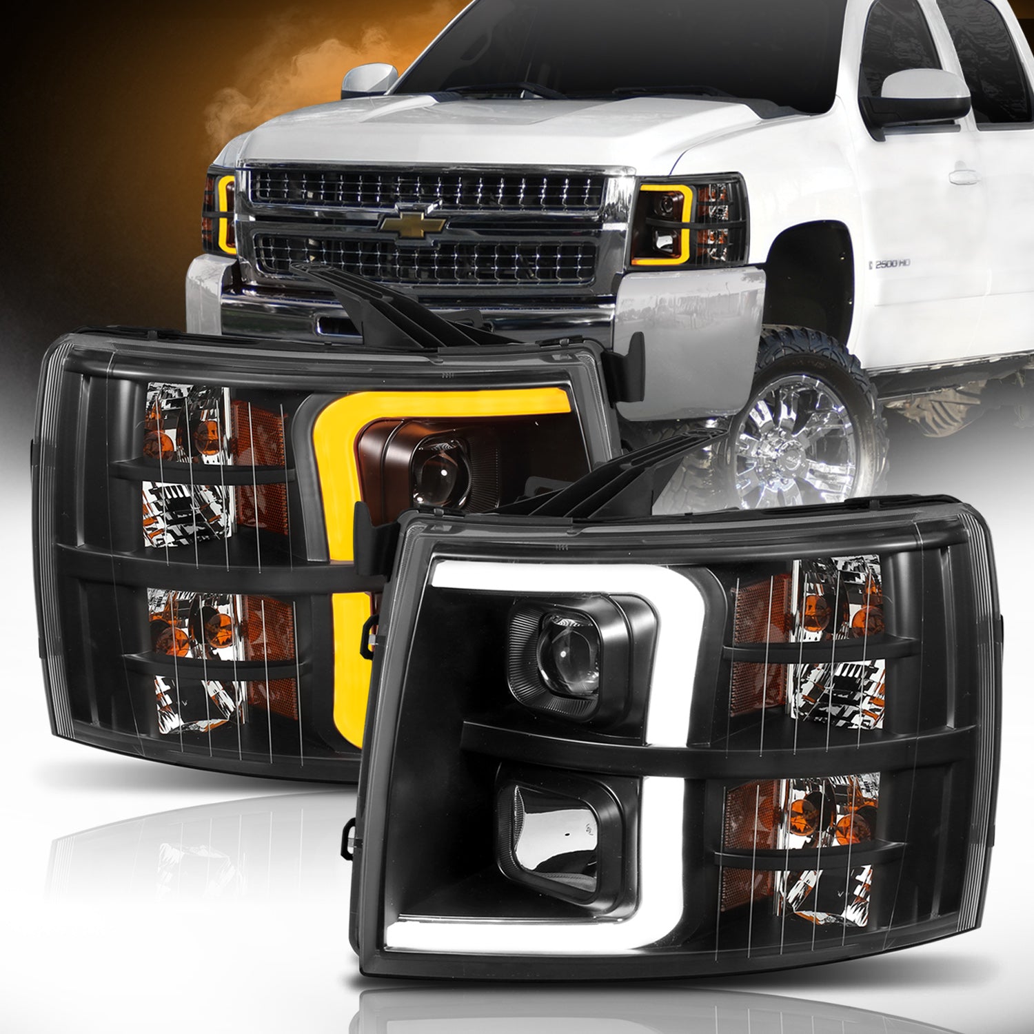 ANZO USA 111410 - Headlight Set