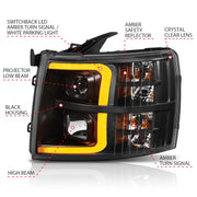 ANZO USA Electrical Lighting and Body ANZO USA 111410 Headlight Set