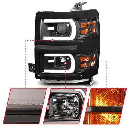 ANZO USA 111412 - Headlight Set