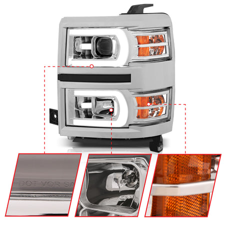 ANZO USA 111413 - Headlight Set