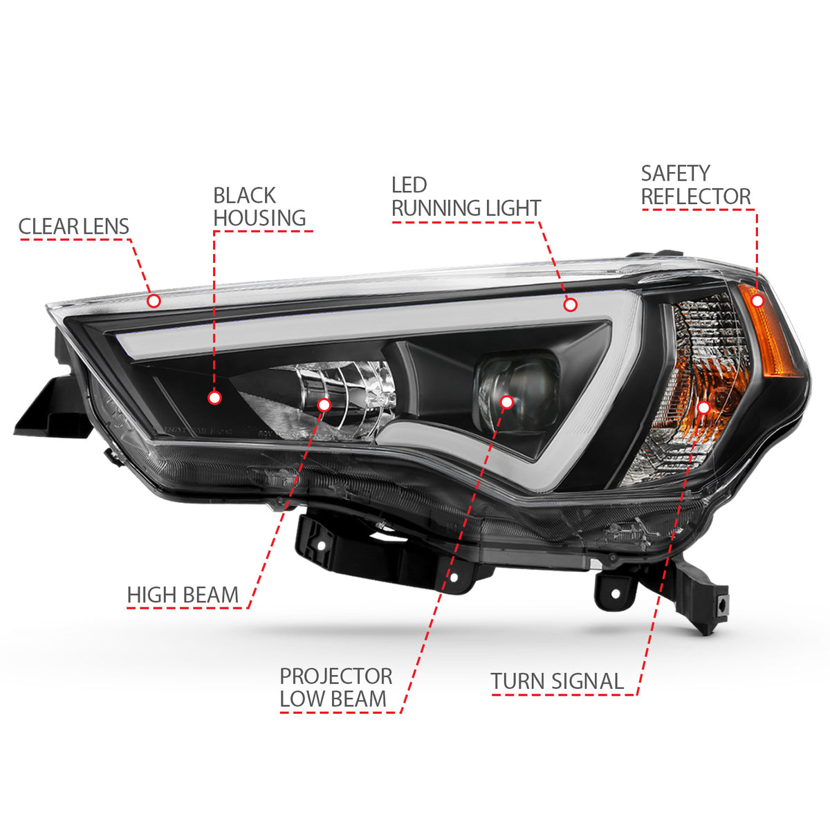 ANZO USA 111416 - Headlight Set