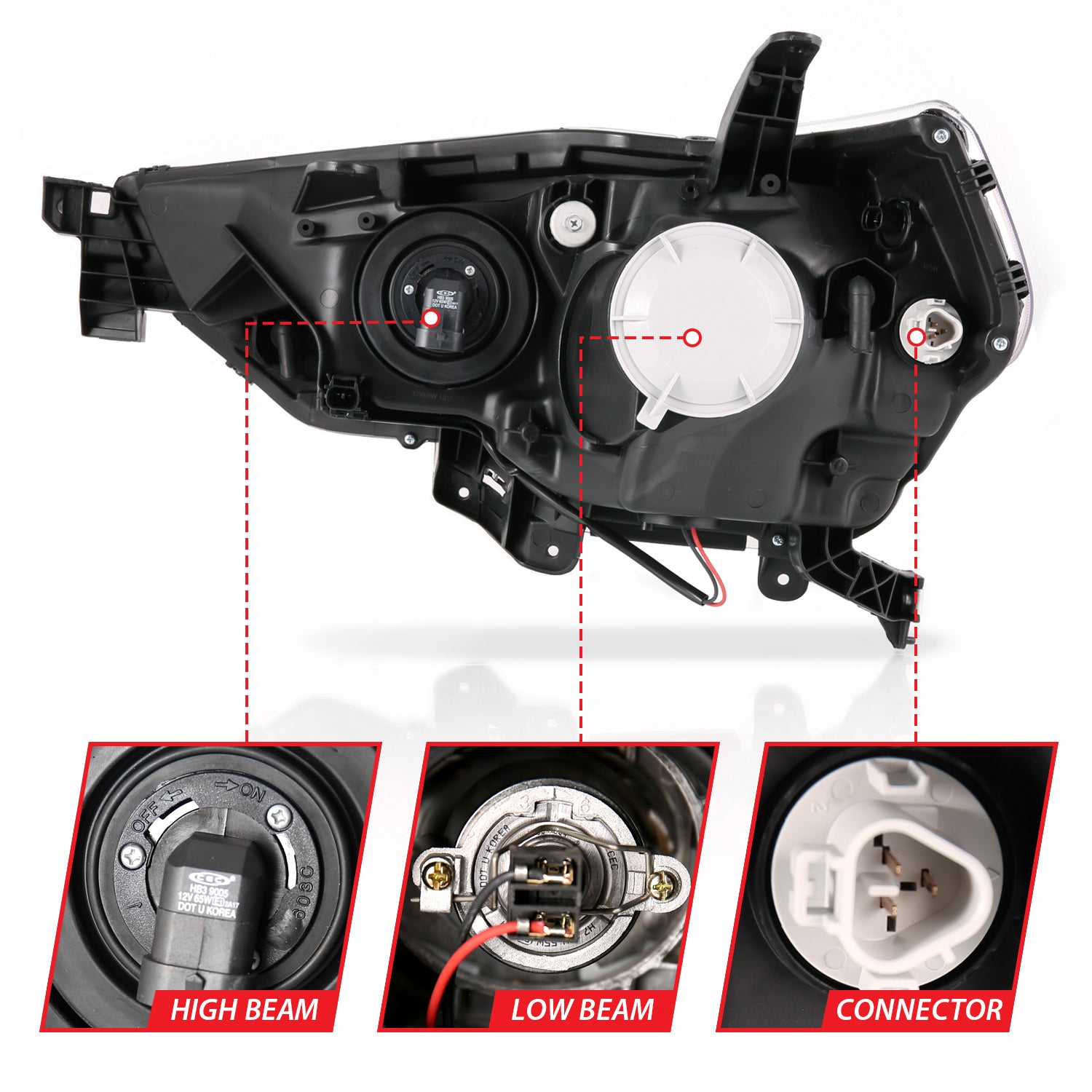 ANZO USA 111416 - Headlight Set