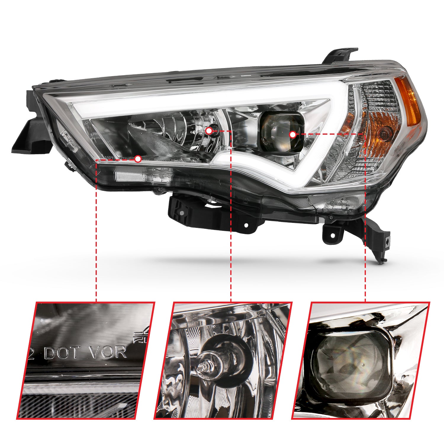 ANZO USA 111417 - Headlight Set