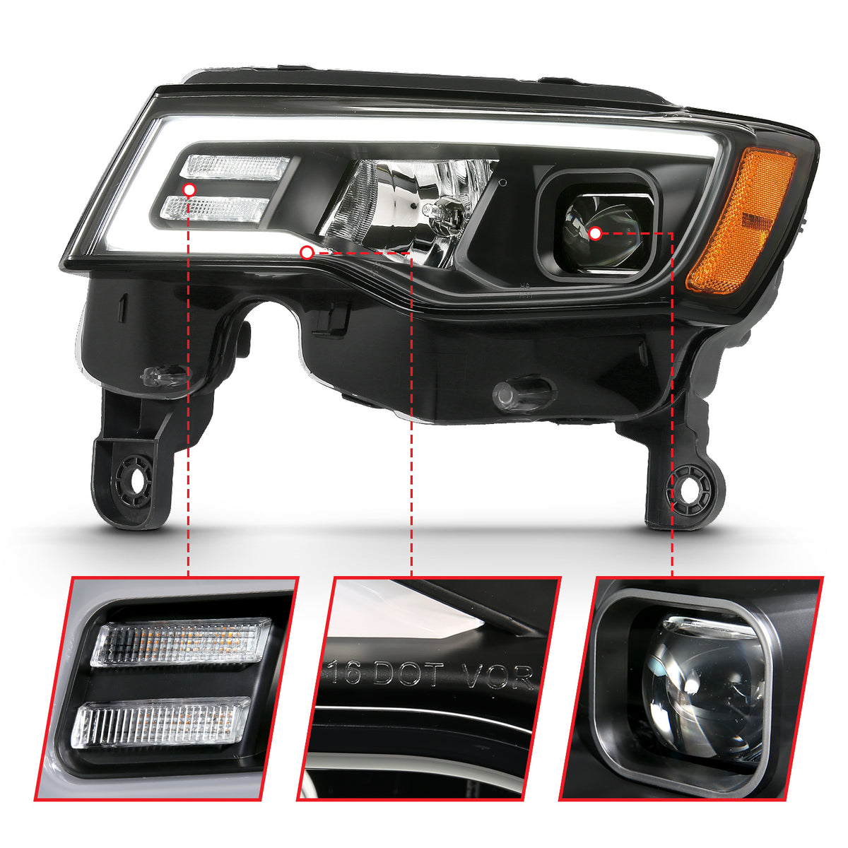 ANZO USA 111418 - Headlight Set