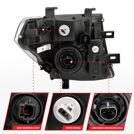 ANZO USA 111434 - Headlight Assembly