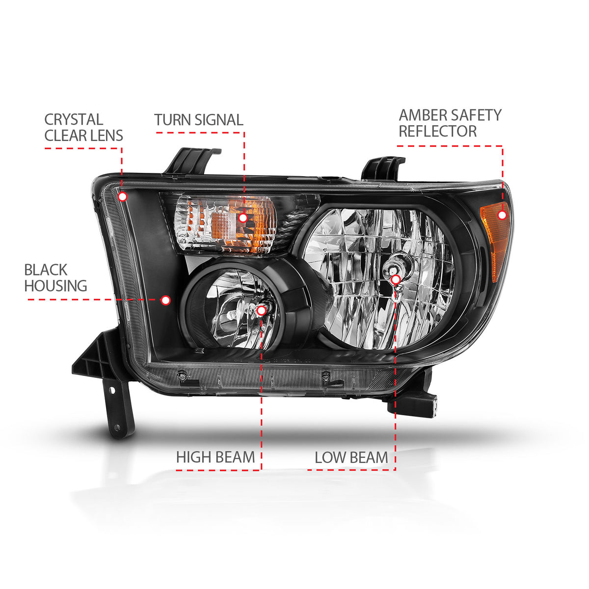 ANZO USA 111436 - Headlight Assembly