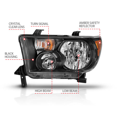 ANZO USA 111436 - Headlight Assembly