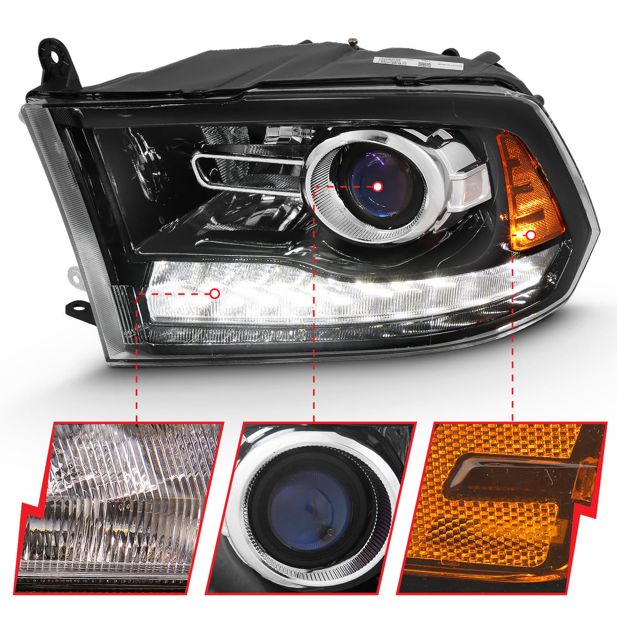 ANZO USA 111439 - Headlight Set