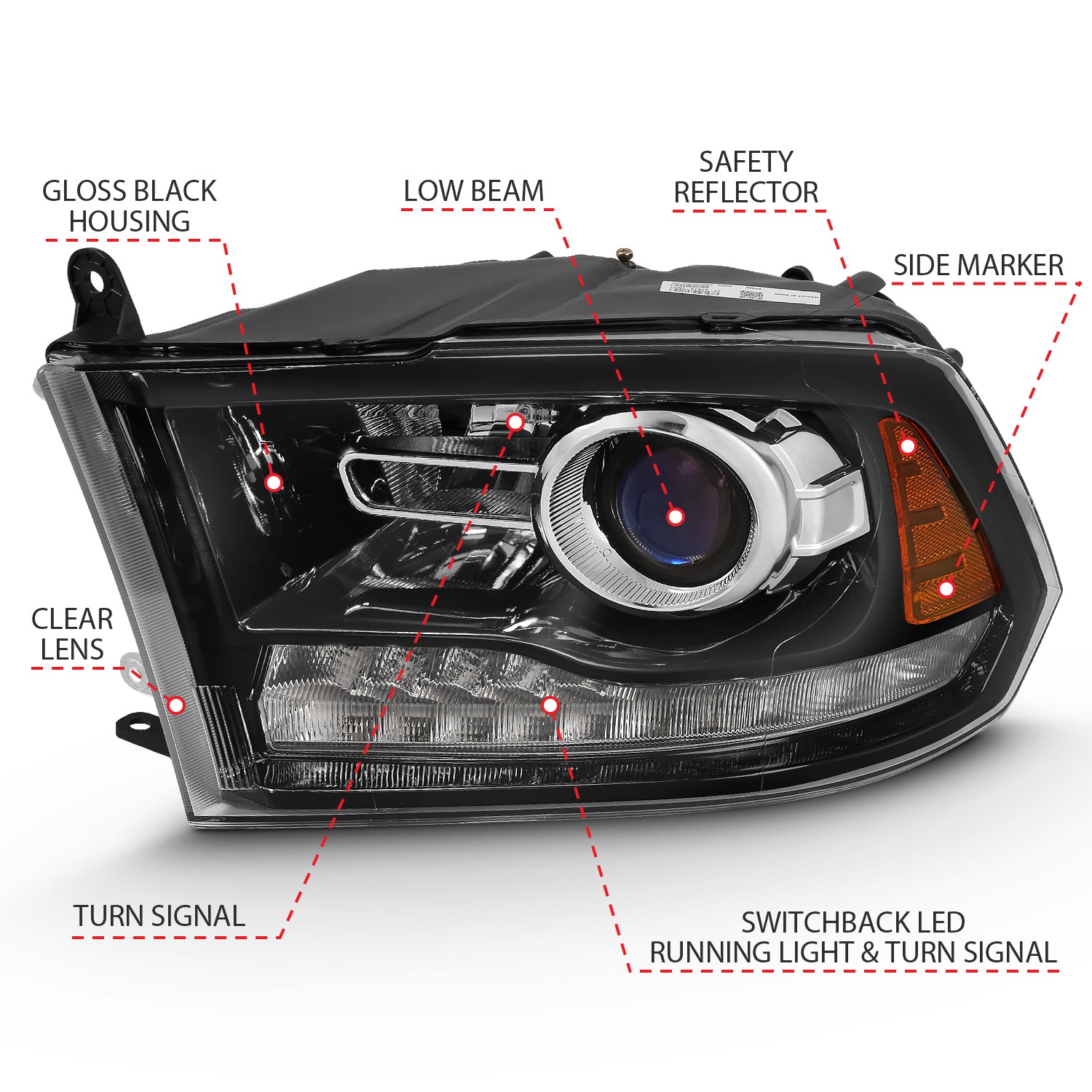 ANZO USA 111439 - Headlight Set