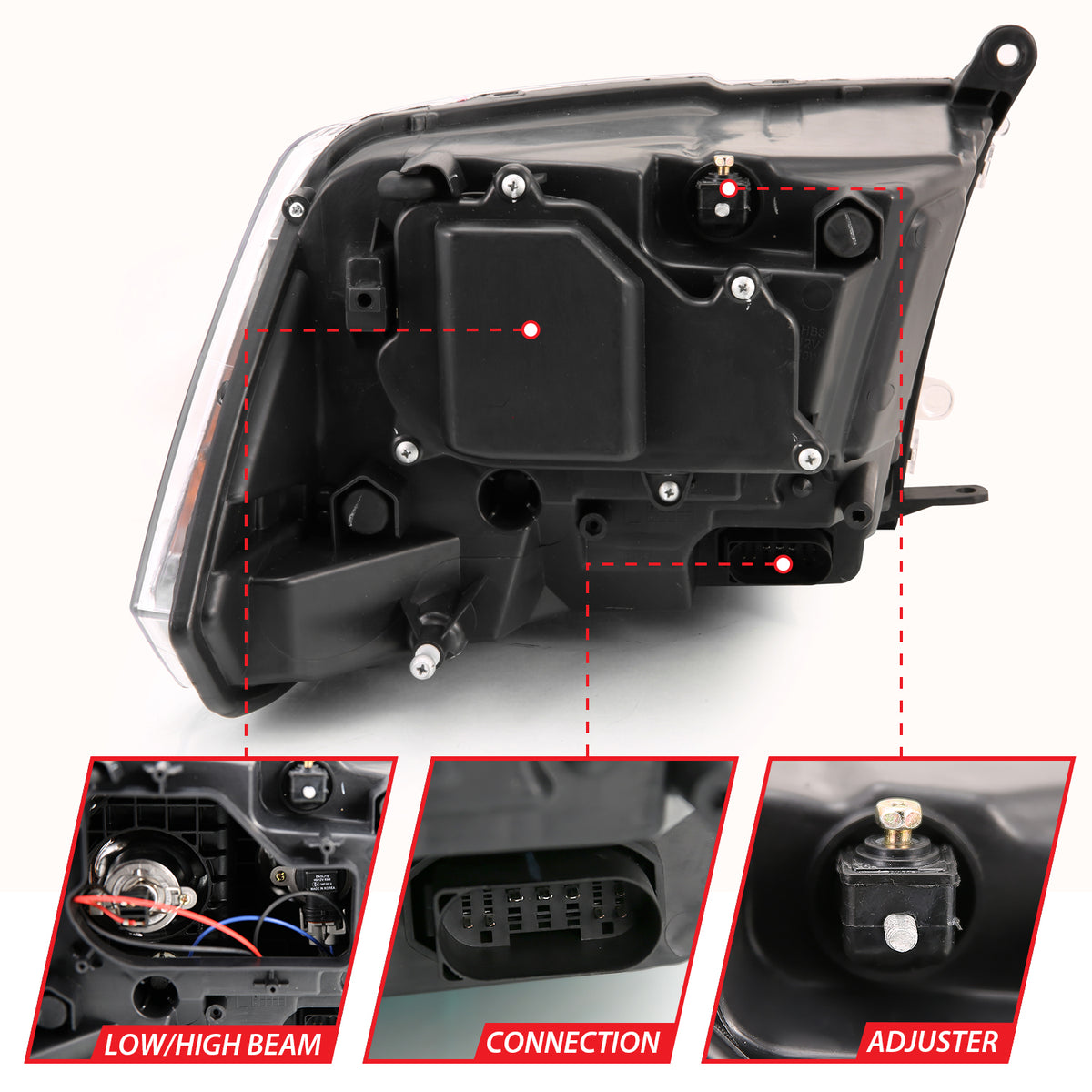 ANZO USA 111439 - Headlight Set