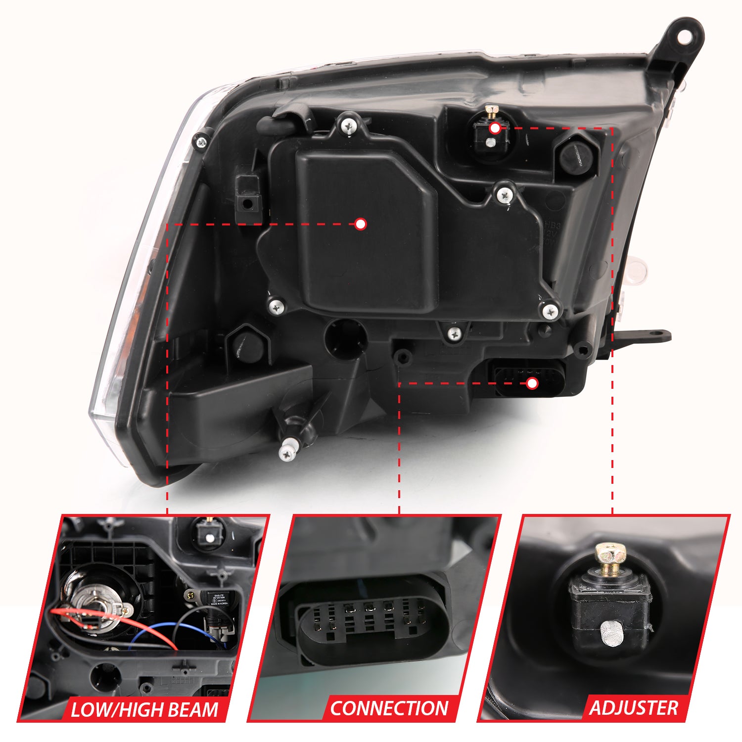 ANZO USA 111439 - Headlight Set