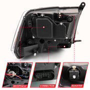 ANZO USA Electrical Lighting and Body ANZO USA 111440 Headlight Set